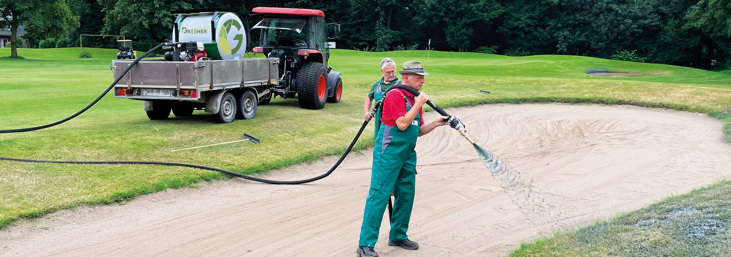 Titelbild SpeedyGreener in Benutzung